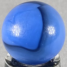 Small Vintage Vitro Conqueror Marble .55 Inches Near-Mint Condition