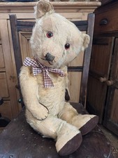 Adorable Large Antique Chiltern Teddy Bear 22 Inches Tall