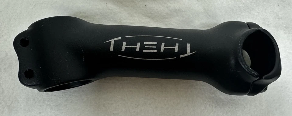 Vástago de bicicleta 3T sin rosca de fibra de carbono negro 125 mm 1 1/8" tubo de dirección Foto 4 de 4