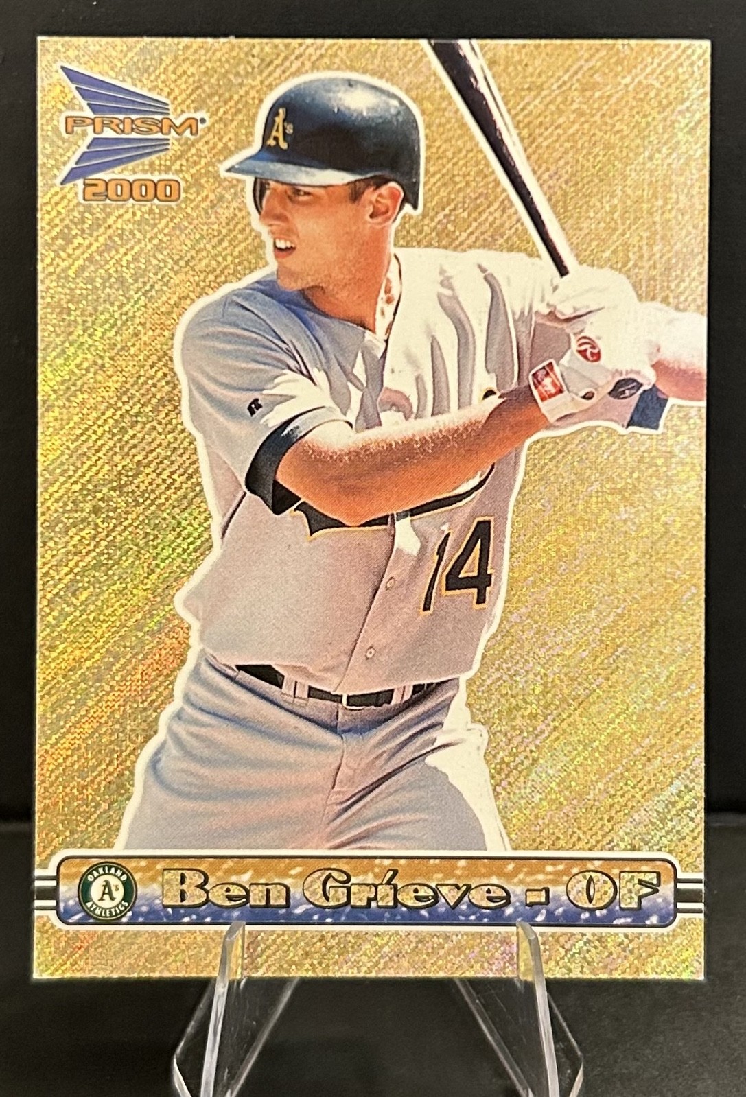 2000 Pacific Prism - Ben Grieve #106 Gold Rapture / Gold Holographic SP /480