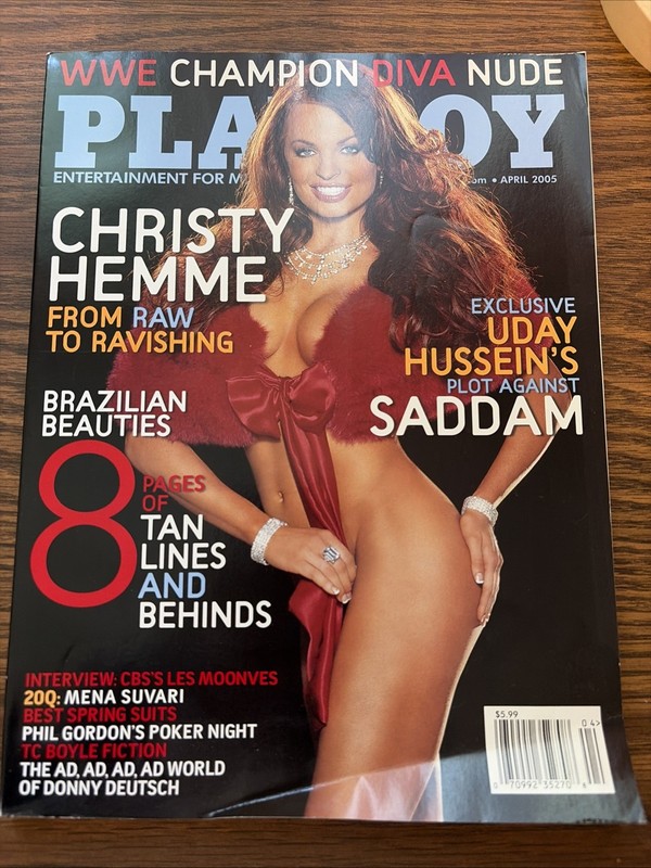 Play Boy Magazine April 2005