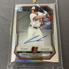 Ike Irish 2026 Bowman Chrome Mega #BMA-II Prospect Auto Mojo Baltimore Orioles