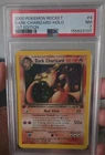 Pokémon TCG Dark Charizard Holo Rare 1st Edition Team Rocket 4/82 PSA 7
