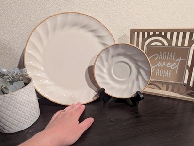 Set of 12 Hearthside Sculptura Simplicity Dinner Set Plates Japan