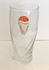 Guinness Limited Edition Basketball 20 oz Gravity Glass W/ Embossed Harp Logo