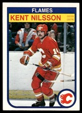 1982-83 O-Pee-Chee Kent Nilsson Calgary Flames #54