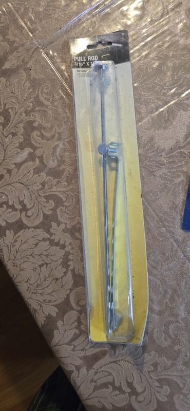 Danco Chrome Universal 12" Pop-Up/Pull Rod For Bathroom Sinks Replacement #81075