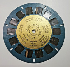 Vintage Sawyer's View Master Gold Center Foil Reel 116 Sequoia National Park CA