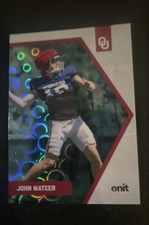 2025 Onit Athlete University of Oklahoma Sooners - Parallel John Mateer #P-4 