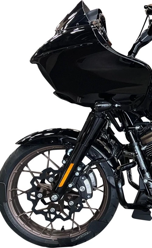 Rotor de una pieza Lyndall Enforcer - negro motocicleta bicicleta de calle 3-231 815-0175 Foto 3 de 4