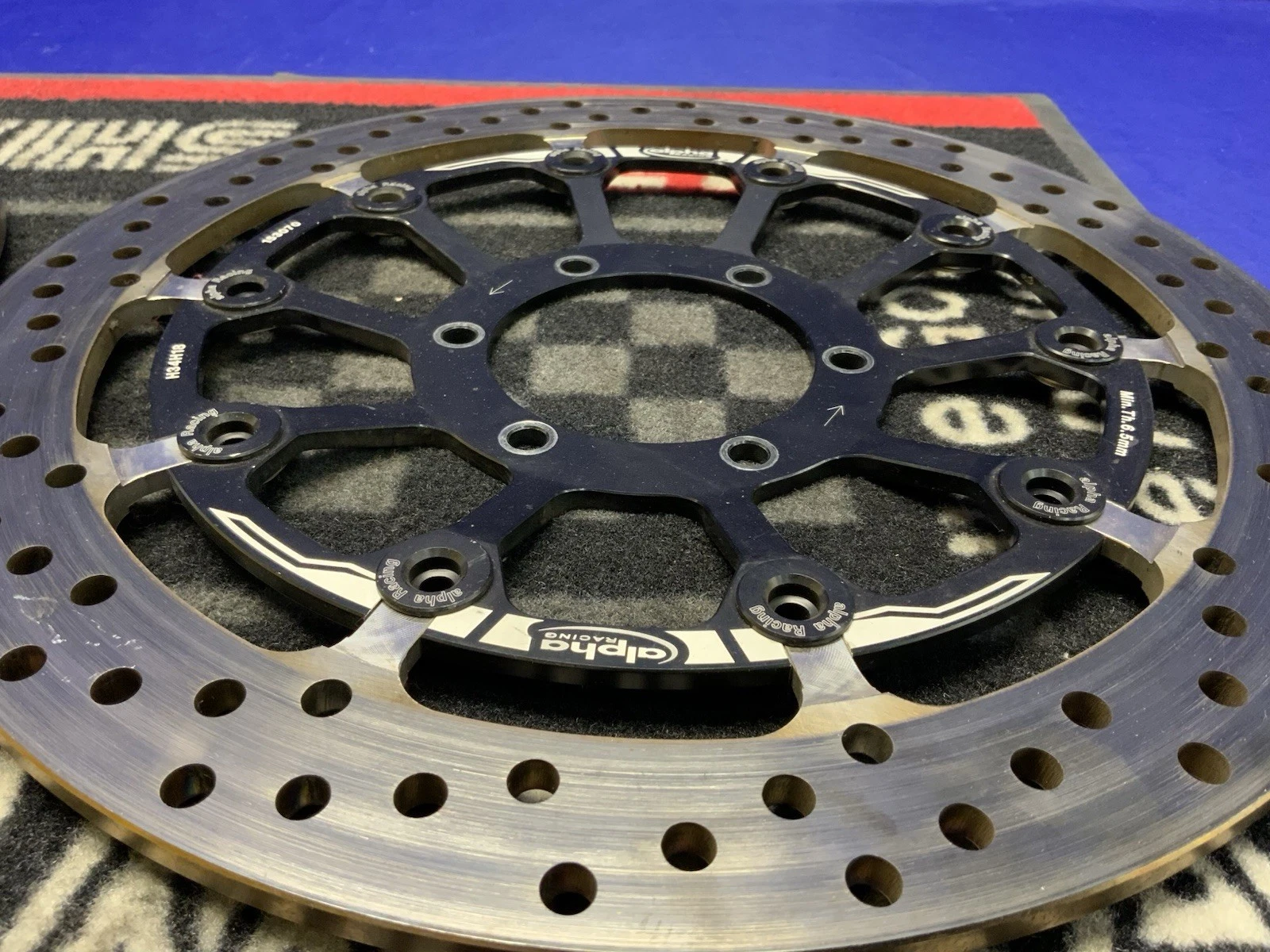Alpha Racing Front Brake Rotor Set BMW S1000RR 2012-2018 3411A210T01
