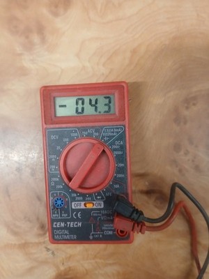 CENTECH 7 Function Digital Multimeter Meter 19 Ranges Backlit LCD Display #92020