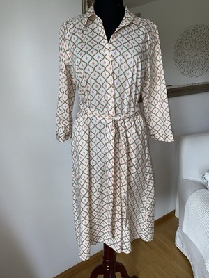 More & More Blusenkleid Kleid Stretch Exklusiv Designer Breuninger 40 L wie Neu