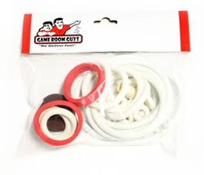 Recel Top Speed Pinball Machine Replacement Repair Rubber Ring Kit White