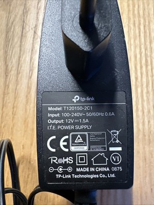 TP-Link Netzteil T120150-2C1 12V 1,5A
