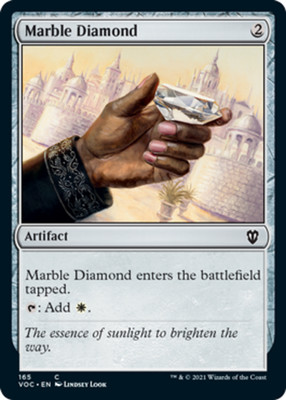 Marble Diamond x1 - Commander: Innistrad: Crimson Vow - NM-Mint, English - Comma