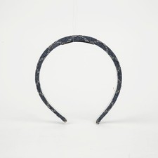 Gucci Stirnband aus gewaschenem Denim Eco 652835 152599857