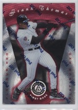 1997 Pinnacle Totally Certified Platinum Red 944/3999 Frank Thomas #41 HOF 0b9h