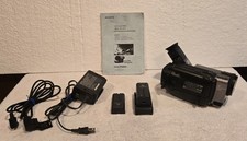 SONY CCD-TR3000 Hi8 Tape Digital Video Camera Handycam LOT of Extras. Untested