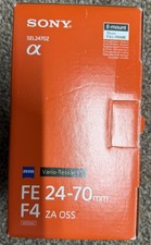 SONY Vario-Tessar T* FE 24-70mm F4 ZA OSS SEL2470Z für Sony FE Mount Brandneu
