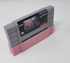 NEW Super SNES Dust Cover Protective Sleeve Storage 6 Pack OEM Cartridge PINKY