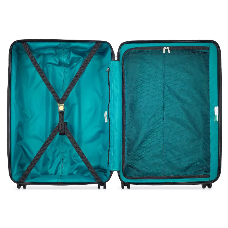 United Colors of Benetton Fabrica Hardside Luggage with Spinner Wheels 27 Inch