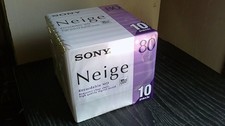 10 Minidisc Sony Neige Série 4 MD 80 min