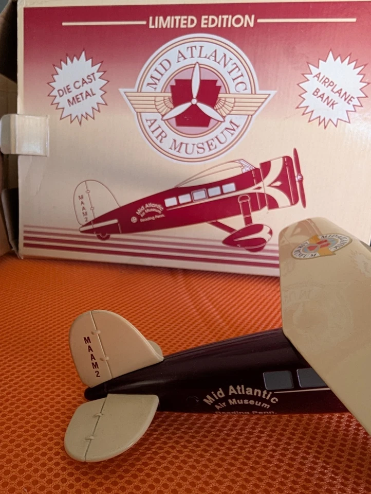 New Die Cast Metal Mid Atlantic Air Museum Airplane Bank Limited Ed. Eastwood - Image 4 of 4