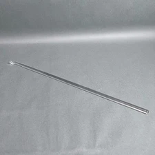 Chemglass Glass Stirring Shaft Button Style Polished 10 mm Diameter