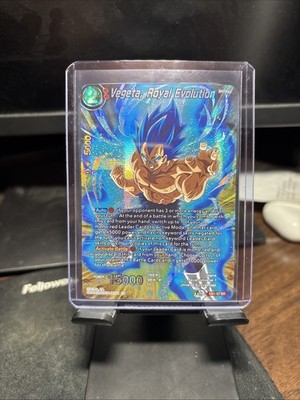 Vegeta, Royal Evolution EB1-07 SR NM Dragon Ball Super Card NM