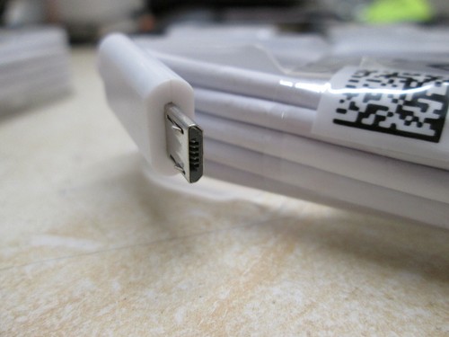 10 x Micro USB Sync Charger Charging Cable Lead 1.5 metres 5 Black and 5 white - Picture 2 of 4