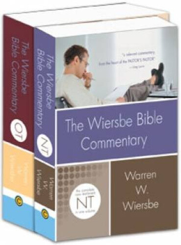 Wiersbe Bible Commentary 2 Vol Set W/CD ROM (Wiersbe Bible Commentaries)