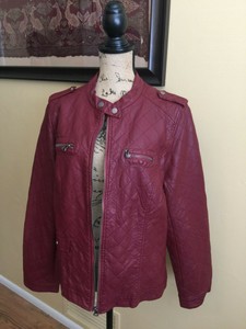 neiman marcus red leather jacket