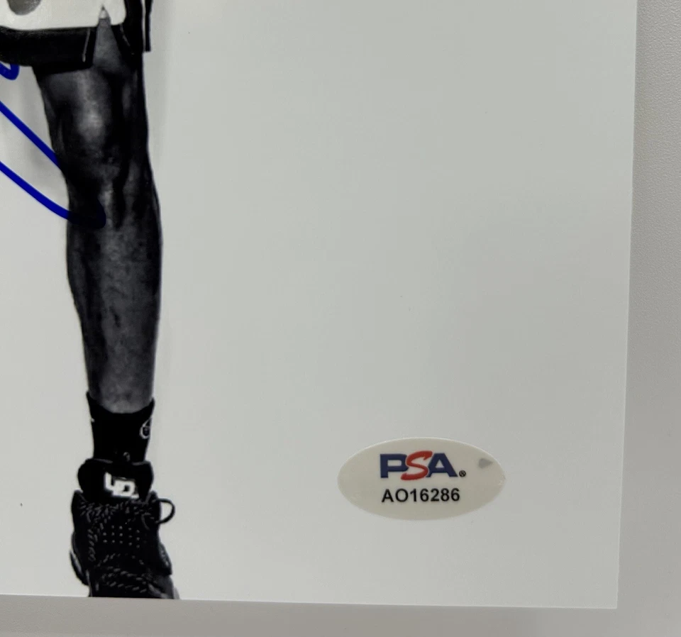 Udonis Haslem Signed 8x10 Photo Autographed Miami Heat PSA/DNA COA - Image 2 of 3