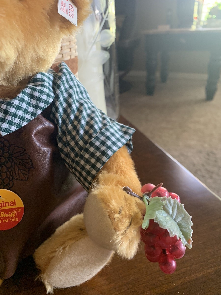 Steiff - シュタイフ   Teddy Bear 1997 Steiff British Collectors Pink Rose Teddy Bear 1997 Limited