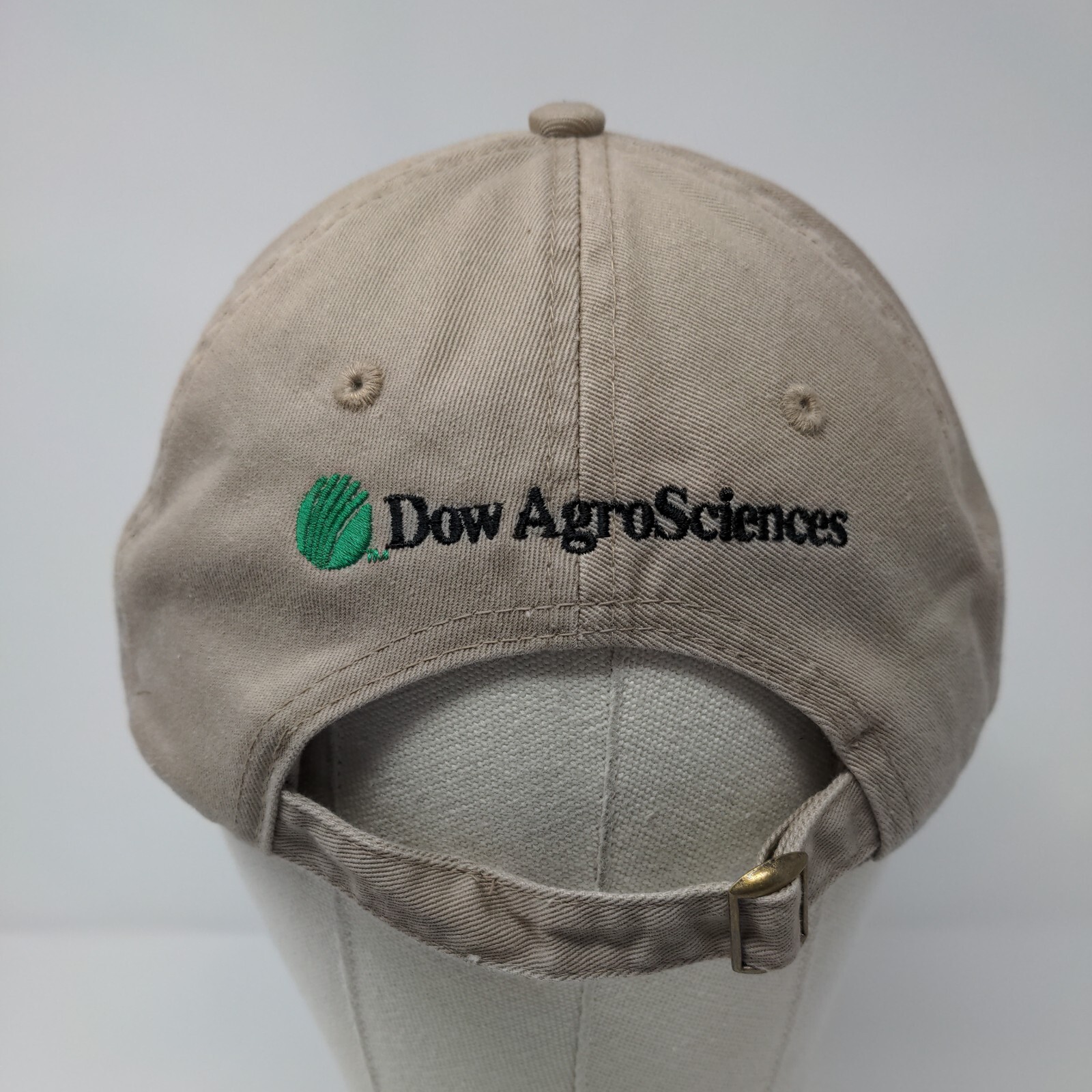 Telone Soil Fumigants Slideback Hat Tan OSFA Dow AgroSciences Legend