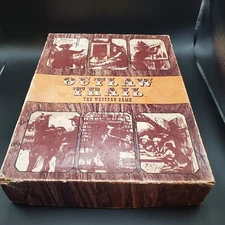 Vintage 1972 Dynamic Design Games Outlaw Trail The Western Board Game