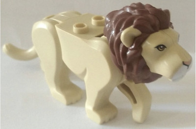LEGO  Löwe Lion Animal Land Tan Afrika Lions Löwen König Raubtier Predator NEU 