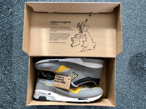 Original New Balance Limited Edition M1500 GGY-Grey Yellow-Größe 42-Made in UK - Bild 15 von 17