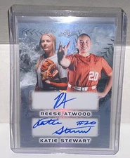 2024 Leaf Lone Star Softball Texas Reese Atwood Stewart Auto Autograph #d /44