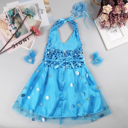 US Infant Baby Girls Princess Dress Pageant Wedding Bridesmaid Party Prom Gown - Picture 22 of 22