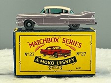 matchbox, lesney#27C cadillac,G.P.W,N,MINT, boxed all original