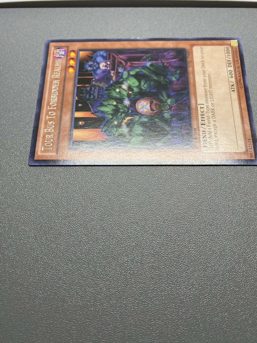 Yu-Gi-Oh! Tour Bus To Forbidden Realms Rare 1st Edition JOTL-EN085
