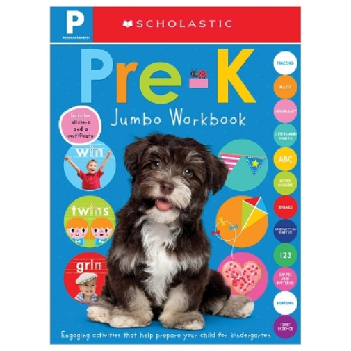 Pre-K Jumbo Workbook: Scholastic Early Learners (Jumbo Workbook) (Tascabile)