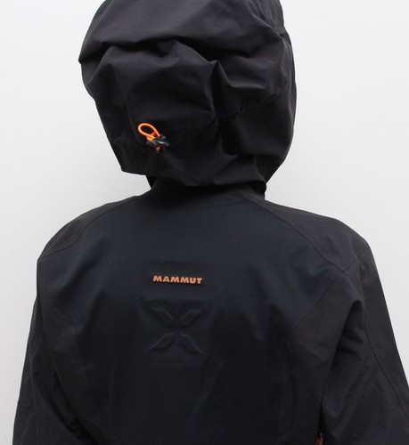 Women's MAMMUT Eiger Extreme Nordwand Pro GORE-TEX PRO Jacket Hooded Black S - Picture 8 of 13