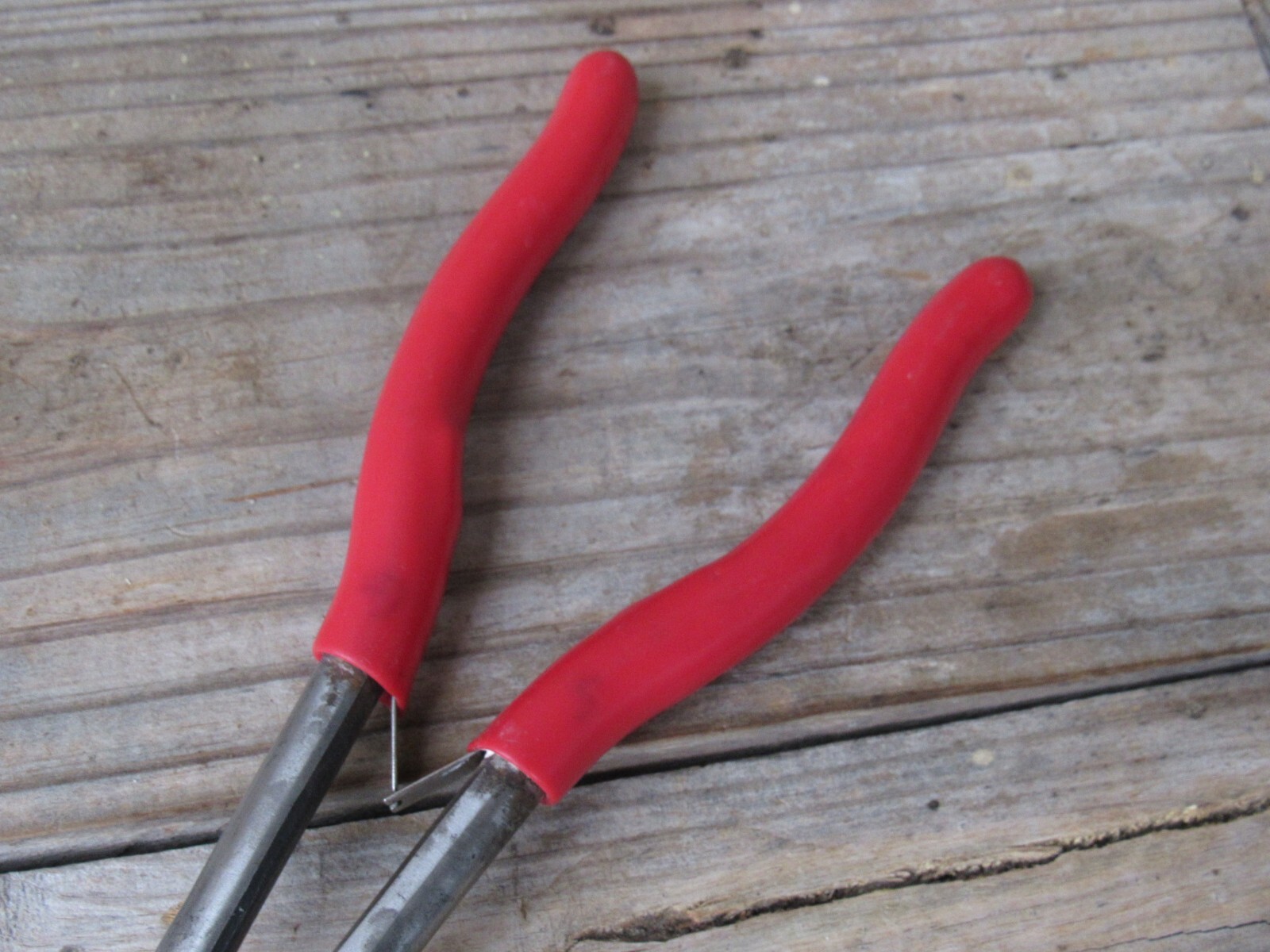 MAC P301787 1/2" RED GRIP HANDLE LONG REACH HOSE GRIP PLIERS APPROX 11" LENGTH