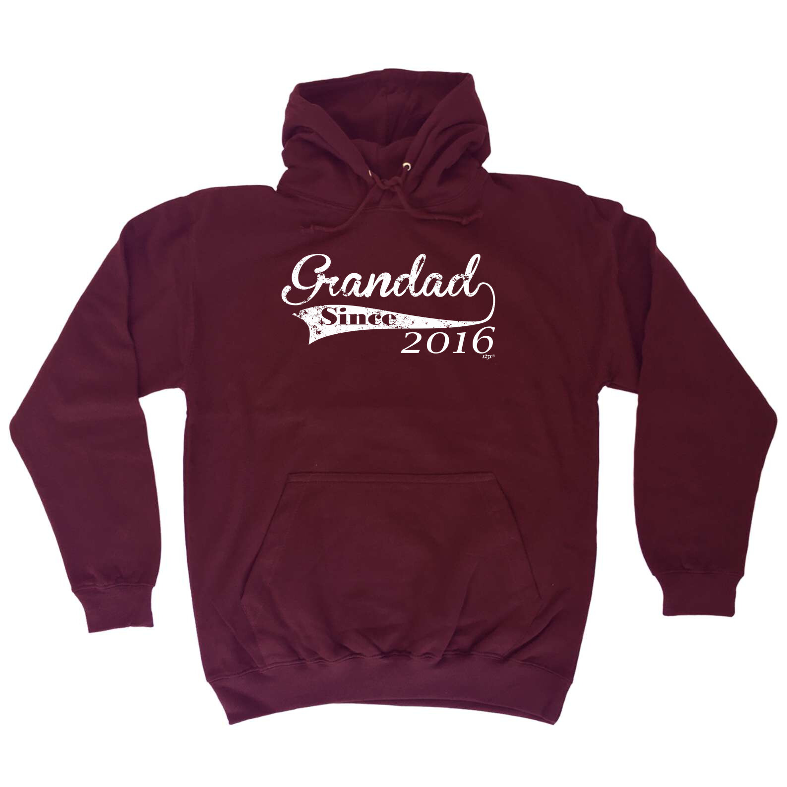 Funny Grandad Since 2016 Novelty Hoodie for Men and Women