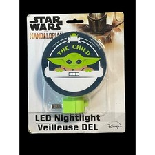 Star Wars Disney Mandalorian Plug-In LED Baby Yoda The Child Night Light