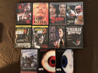 TAKASHI MIIKE MOVIE DVD LOT OF 11 TOKYO SHOCK ETC, ALL IN