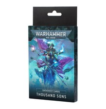 Datasheet Cards: Thousand Sons 10th Edition Warhammer 40K